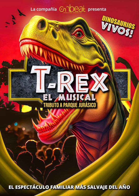 Pares o Nones T-Rex El Musical Tributo a Parque Jurásico